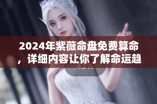 2024年紫薇命盘免费算命，详细内容让你了解命运趋势