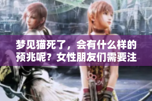 梦见猫死了，会有什么样的预兆呢？女性朋友们需要注意哪些事项？