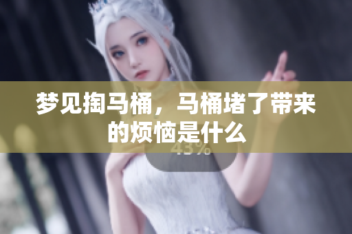 梦见掏马桶，马桶堵了带来的烦恼是什么