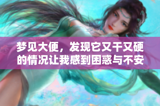 梦见大便，发现它又干又硬的情况让我感到困惑与不安