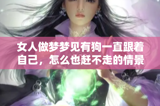 女人做梦梦见有狗一直跟着自己，怎么也赶不走的情景解析