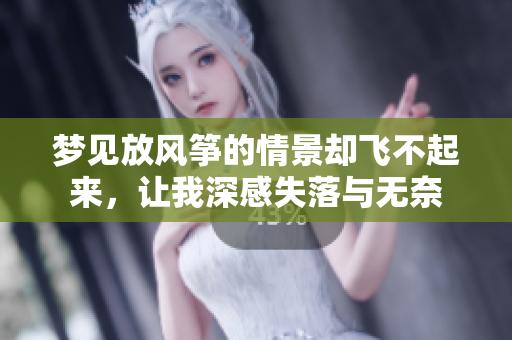 梦见放风筝的情景却飞不起来，让我深感失落与无奈