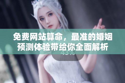 免费网站算命，最准的婚姻预测体验带给你全面解析