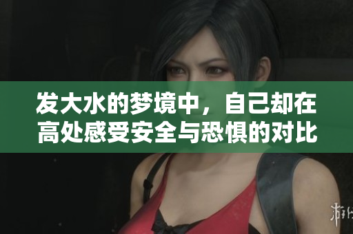 发大水的梦境中，自己却在高处感受安全与恐惧的对比