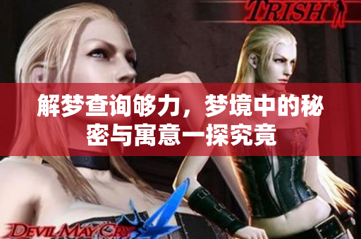 解梦查询够力，梦境中的秘密与寓意一探究竟