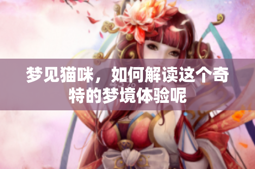 梦见猫咪，如何解读这个奇特的梦境体验呢