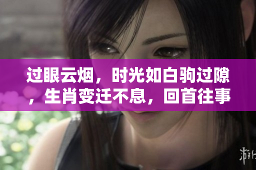 过眼云烟，时光如白驹过隙，生肖变迁不息，回首往事让人感慨。