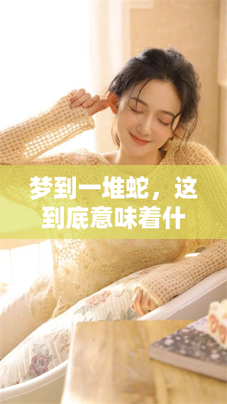 梦到一堆蛇，这到底意味着什么呢？探讨其可能的征兆与含义