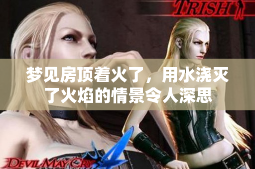 梦见房顶着火了，用水浇灭了火焰的情景令人深思